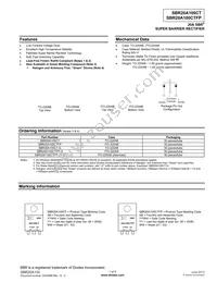 SBR20A100CTFP Datasheet Cover