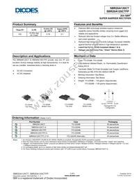 SBR20A120CTFP Datasheet Cover