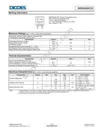 SBR20A200CTB Datasheet Page 2
