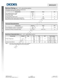 SBR20A45D1-13 Datasheet Page 2
