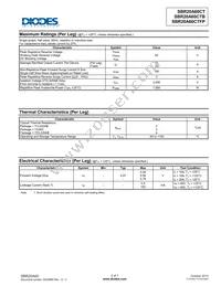 SBR20A60CT Datasheet Page 2