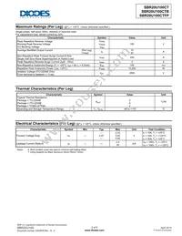 SBR20U100CT Datasheet Page 2