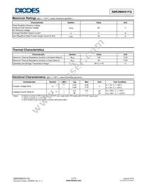 SBR2M60S1FQ-7 Datasheet Page 2