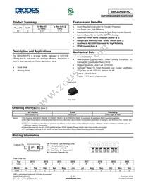 SBR2U60S1FQ-7 Datasheet Cover