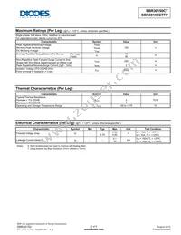 SBR30150CT Datasheet Page 2