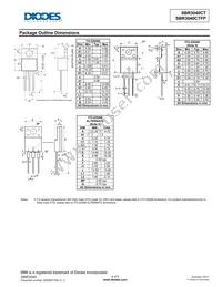 SBR3040CT Datasheet Page 4