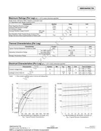 SBR3045SCTB Datasheet Page 2