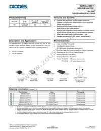 SBR30A100CT Datasheet Cover