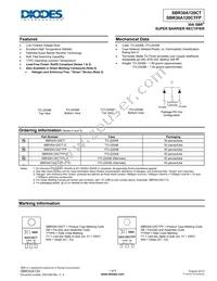 SBR30A120CT Datasheet Cover