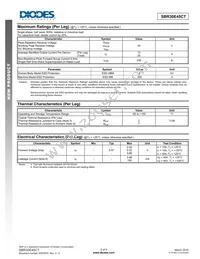 SBR30E45CT Datasheet Page 2