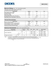 SBR3U20SA-13 Datasheet Page 2