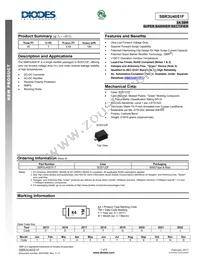 SBR3U40S1F-7 Datasheet Cover