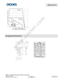 SBR40U100CTE Datasheet Page 3