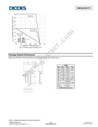 SBR40U60CTE Datasheet Page 3