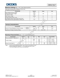 SBR4U130LP-7 Datasheet Page 2