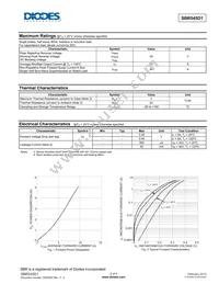 SBR545D1-13 Datasheet Page 2