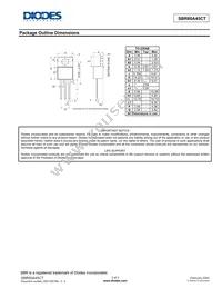 SBR60A45CT Datasheet Page 3