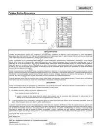 SBR60A60CT Datasheet Page 3