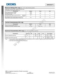 SBR6200CTL-13 Datasheet Page 2