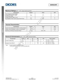 SBR8E20P5-7D Datasheet Page 2