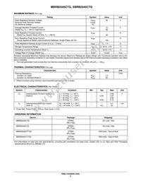 SBRB2545CTT4G Datasheet Page 2