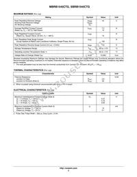 SBRB81545CTT4G Datasheet Page 2