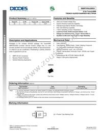 SBRT05U20S3-7 Datasheet Cover