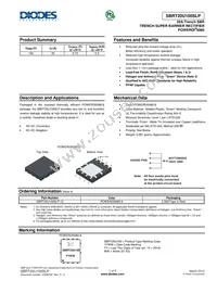 SBRT20U100SLP-13 Datasheet Cover