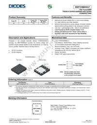 SBRT25M60SLP-13 Datasheet Cover