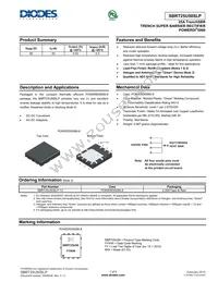 SBRT25U50SLP-13 Datasheet Cover