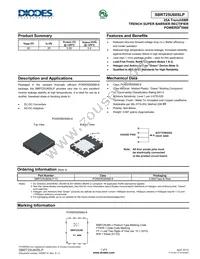 SBRT25U60SLP-13 Datasheet Cover