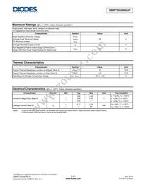 SBRT25U60SLP-13 Datasheet Page 2