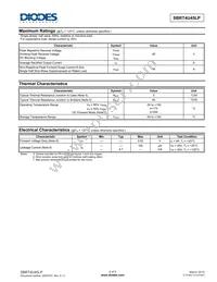 SBRT4U45LP-7 Datasheet Page 2
