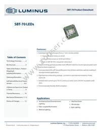 SBT-70-G-F75-JM201 Datasheet Cover