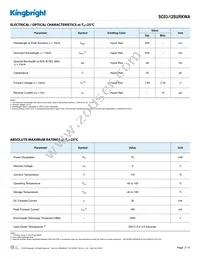 SC03-12SURKWA Datasheet Page 2