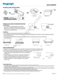 SC03-12SURKWA Datasheet Page 4