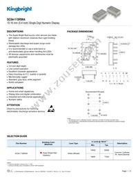 SC04-11SRWA Datasheet Cover