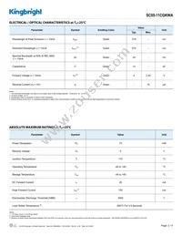 SC05-11CGKWA Datasheet Page 2