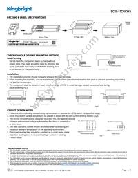 SC05-11CGKWA Datasheet Page 4