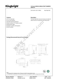 SC05-11SRWA Datasheet Cover