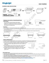 SC05-11SURKWA Datasheet Page 4