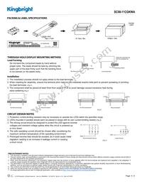 SC08-11CGKWA Datasheet Page 4