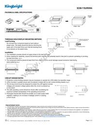 SC08-11SURKWA Datasheet Page 4