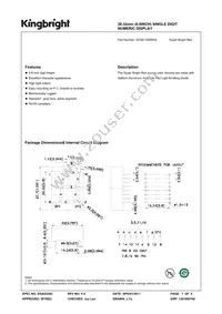 SC08-12SRWA Datasheet Cover