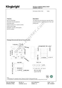 SC08-12YWA Datasheet Cover