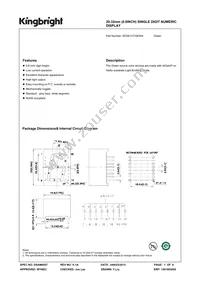 SC08-21CGKWA Datasheet Cover