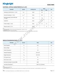 SC08-21GWA Datasheet Page 2