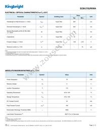 SC08-21SURKWA Datasheet Page 2