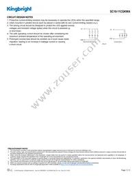 SC10-11CGKWA Datasheet Page 5