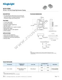 SC10-11EWA Datasheet Cover